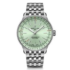 Breitling Navitimer Automatic 36 Mint Green Dial Stainless Steel Watch | 36mm | A17327361L1A1
