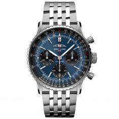 Breitling Navitimer B01 Chronograph 41 Blue Dial Stainless Steel Watch | 41mm | AB0139241C1A1