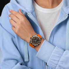 Breitling Professional Endurance Pro Orange Rubber Strap Watch X82310A51B1S1