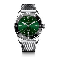 Breitling Superocean Heritage B20 Automatic 46 Green Dial Stainless Steel Watch 46mm - AB2020121L1A1