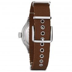 Bulova A-11 Hack Brown Nylon Strap Watch | 37mm | 96A282