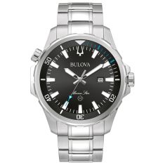 Bulova Marine Star Stainless Steel Bracelet Watch | 43mm | 96B382