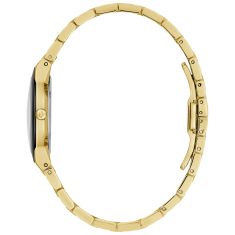 Final Sale - Bulova Millennia Black Dial Gold-Tone Stainless Steel Watch 32mm - 97L175