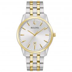 Bulova Sutton Two-Tone Bracelet Watch | 40mm | 98B385