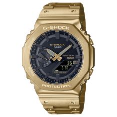 Casio G-Shock 2100 Yellow Gold-Plated Stainless Steel Watch | GMB2100GD-9A