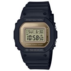 Casio G-Shock 5600 Digital Metallic Face Black Resin Watch | GMDS5600-1