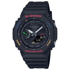 Casio G-Shock Analog-Digital 2100 Series Black Resin Watch 48mm - GAB2100FC-1A
