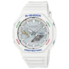 Casio G-Shock Analog-Digital 2100 Series White Resin Watch 48mm - GA-B2100FC-7A