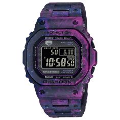 Casio G-Shock Full Carbon 5000 Digital Connected Solar 40th Anniversary Edition Purple Watch - GCW-B5000UN-6