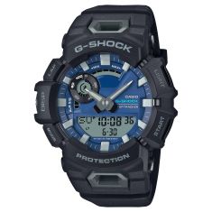 Casio G-Shock G-Squad GBA-900 Series Blue Dial Black Resin Watch 51.3mm - GBA900CB-1A