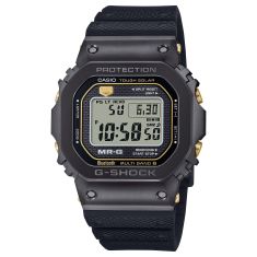 Casio G-Shock MR-G Solar Connected Titanium and Black Rubber Band Watch - MRGB5000R-1