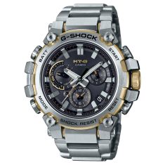 Casio G-Shock MT-G Stainless Steel and Resin Solar Connected Watch - MTGB3000D1A9