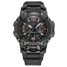 Casio G-Shock Mudmaster Emergency Red and Black Resin Band Watch 58.7mm - GWGB1000EC-1A
