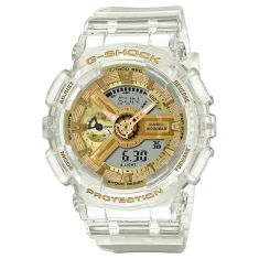 Transparent g shock gold store