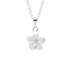 Child's Sterling Silver Flower Pendant