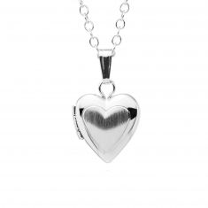 Child's Sterling Silver Heart Locket