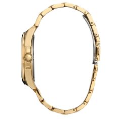 Citizen Eco-Drive Classic Peyten Champagne Dial Gold-Tone Watch | 41mm | BM7532-54P