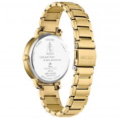 Citizen Eco-Drive Disney Belle and Beast Gold-Tone Watch Set | 36mm | FE7048-51D