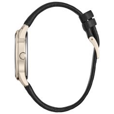 Citizen Eco-Drive Disney Pixar Ratatouille Black Leather Strap Watch | 36.6mm | FE7103-04W