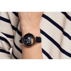 Citizen Eco-Drive Disney Pixar Ratatouille Black Leather Strap Watch | 36.6mm | FE7103-04W