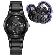 Citizen Eco-Drive Disney Villains Ursula Watch and Pin Box Set | 30mm | GA1075-68W