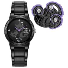 Citizen Eco-Drive Disney Villains Ursula Watch and Pin Box Set | 30mm | GA1075-68W