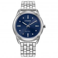 Citizen Eco-Drive Dress Classics Stainless Steel Bracelet  Watch | 36mm | FE7090-55L