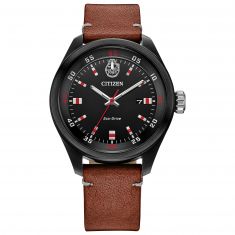 Citizen Eco-Drive Star Wars Classic Chewbacca Brown Leather Strap Watch | 43mm | AW5008-06W