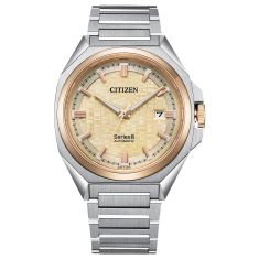 Citizen Series8 831 Automatic Champagne Dial Stainless Steel Watch 40mm - NB6059-57P
