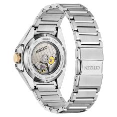 Citizen Series8 831 Automatic Champagne Dial Stainless Steel Watch 40mm - NB6059-57P