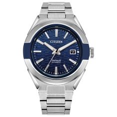 Citizen Series8 870 Automatic Blue Dial Stainless Steel Watch 40.8mm - NA1037-53L
