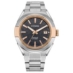 Citizen Series8 870 Automatic Gray Dial Two-Tone Stainless Steel Watch 40.8mm - NA1037-53L