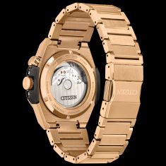 Citizen Series8 890 Automatic Gray Dial Rose Gold-Tone Watch 42.6mm - NB6069-53H