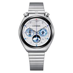 Citizen Tsuno Star Wars R2-D2 Stainless Steel Bracelet Watch 38mm - AN3666-51A