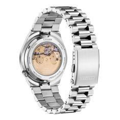Citizen Tsuyosa Automatic Orange Dial Stainless Steel Watch 40mm - NJ0151-53Z