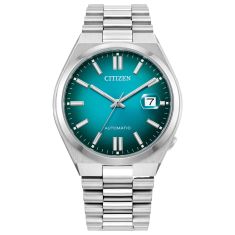 Citizen Tsuyosa Automatic Teal Dial Stainless Steel Watch 40mm - NJ0151-53X