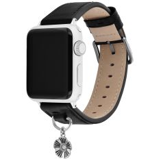 COACH Apple Watch Strap | Black Leather | 38mm & 40mm | 14700116