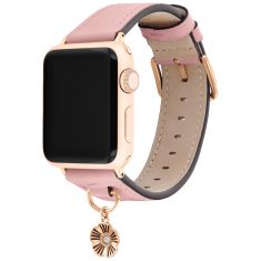 COACH Apple Watch Strap | Pink Leather | 38mm & 40mm | 14700114