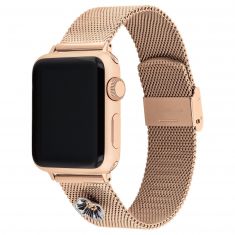 Strap for Apple Watches Rose Gold with Ombre Link Bracelet Strap