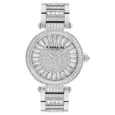 COACH Cary Crystal Stainless Steel Bracelet Watch 34mm - 14504267 COACH Cary Crystal Stainless Steel Bracelet Watch 34mm - 14504267