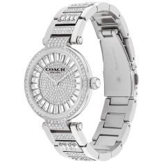 COACH Cary Crystal Stainless Steel Bracelet Watch 34mm - 14504267