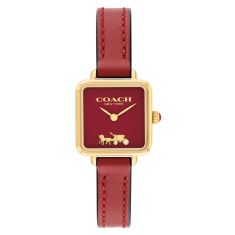 Coach watch red new arrivals