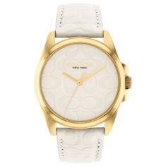 Coach watch leather strap replacement clearance