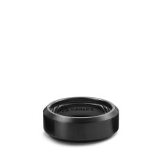 Men's David Yurman Beveled Band in Black Titanium, 8.5mm