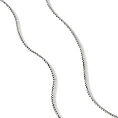 David Yurman Box Chain Necklace with an Accent of 14K Gold, 1.7mm