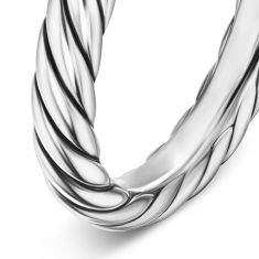 David Yurman Cable Band Ring in Sterling Silver, 3.4mm