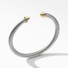 David Yurman Continuance Bold Bracelet in 18k Gold 29.2mm REEDS Jewelers