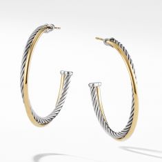 David yurman extra large hoop earrings on sale