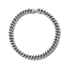 David Yurman Curb Chain Bracelet in Sterling Silver