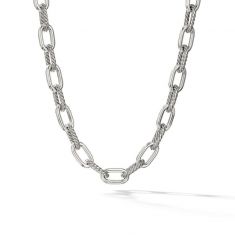 David Yurman DY Madison Chain Necklace in Sterling Silver, 11mm David Yurman DY Madison Chain Necklace in Sterling Silver, 11mm